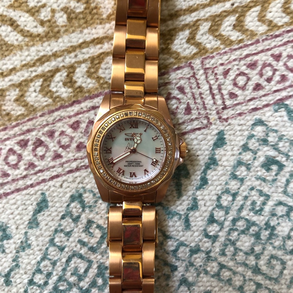Woman’s Diamond Invicta Watch